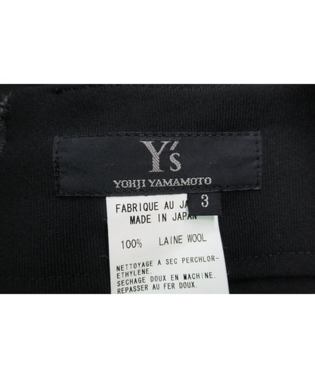 Y’s yohji yamamoto シンプルAラインロングスカート YV-S05-114