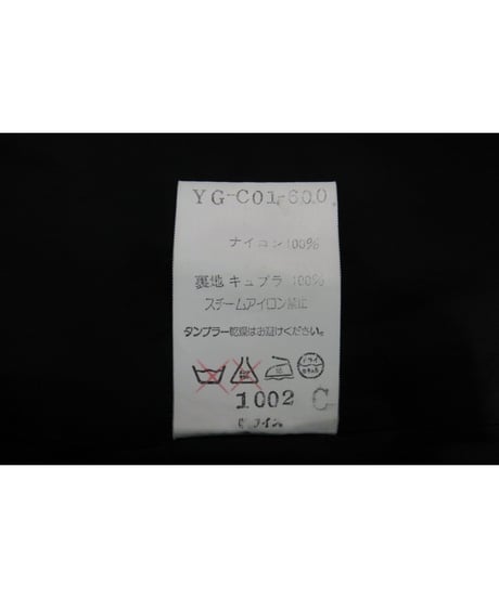 90’s Y's yohji yamamoto vintage 肩章付シンプルコート YG-C01-600