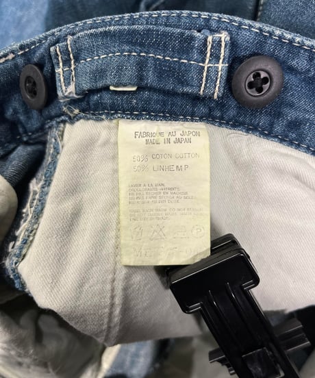 Y's for men yohji yamamoto サスペンダーデニムパンツ（ME-P25-065）