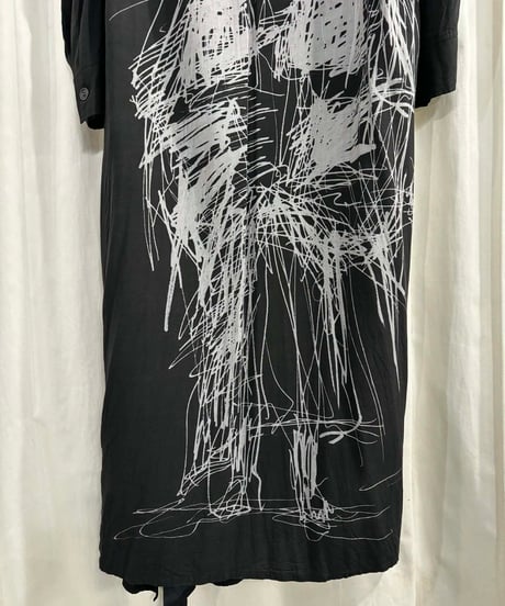 yohji yamamoto +NOIR レ－ヨンワンピース（NN-D25-212）