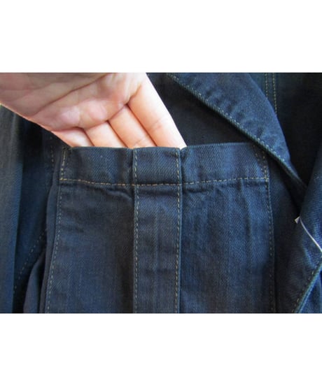 Y's yohji yamamoto 黄色ステッチシンプルジャケット YZ-J16-027