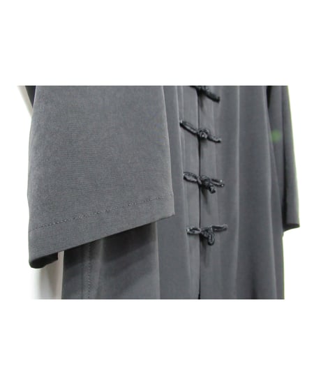 20ss yohji yamamoto pour homme チャイナ釦デザイン ロングブラウス（HN-B38-500）