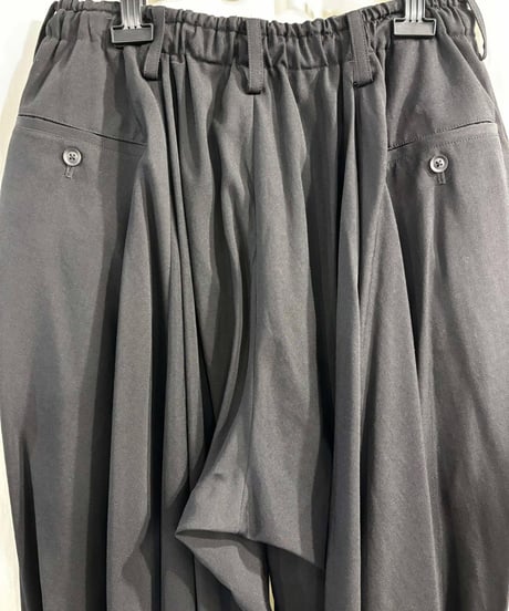 2019SS yohji yamamoto pour homme カラスパンツ（HH-P48-100-2）