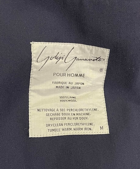 1980's yohji yamamoto pour homme vintage デザインジャケット（H-J-112xxx）
