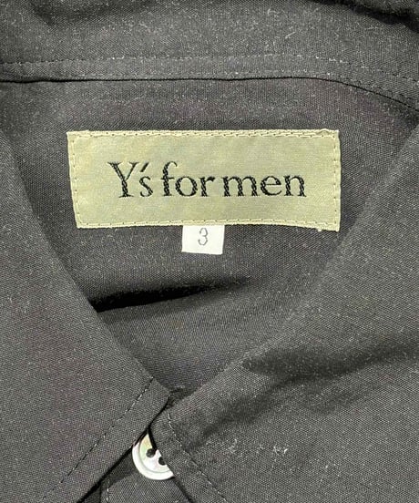 Y's for men yohji yamamoto レ－ヨンブラウス（MQ-B07-221）