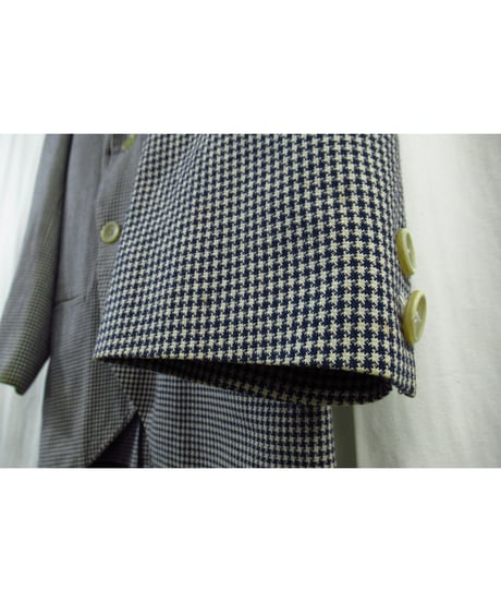 80’s yohji yamamoto pour homme vintage 千鳥格子 燕尾デザインジャケット（HJ-22）