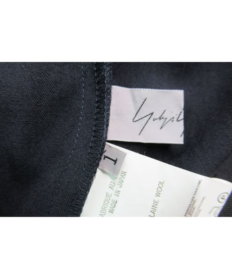 01aw yohji yamamoto femme 巻きスカート付パンツ FV-P21-142
