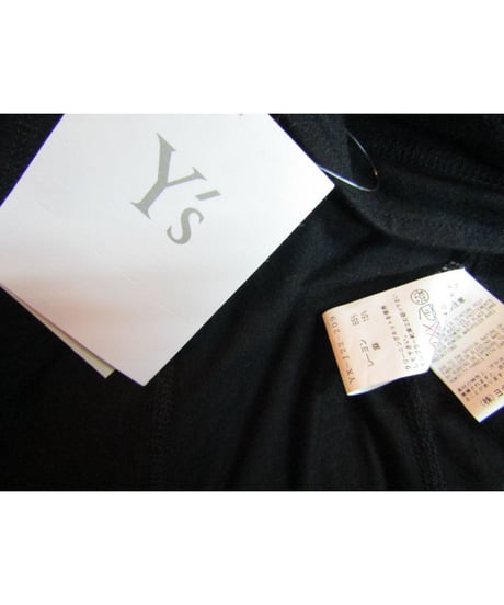 新品・タグ付 Y's yohji yamamoto 燕尾風カットソージャケット YX-J22-209