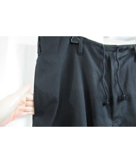 17ss yohji yamamoto POUR HOMME シンプル紐パンツ HD-P06-100
