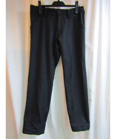 08aw yohji yamamoto femme ストレートシンプルパンツ FE-P16-100