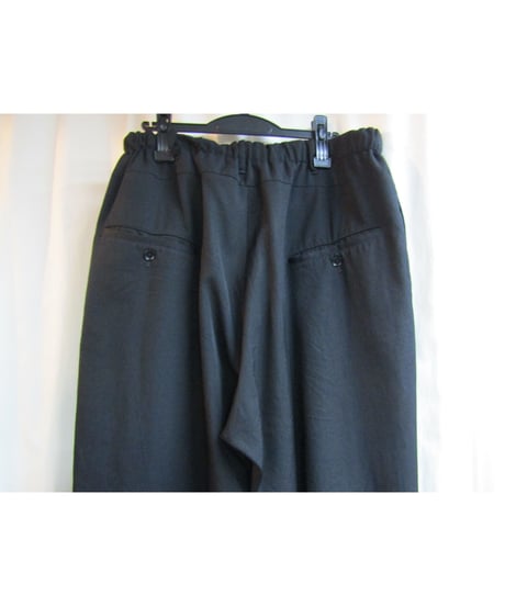 14ss yohji yamamoto POUR HOMME 裾ゴムシャ バルーンパンツ HG-P20-100