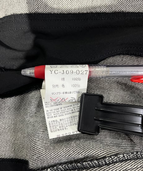Y's yohji yamamoto デザインブルゾン（YC-J09-027）