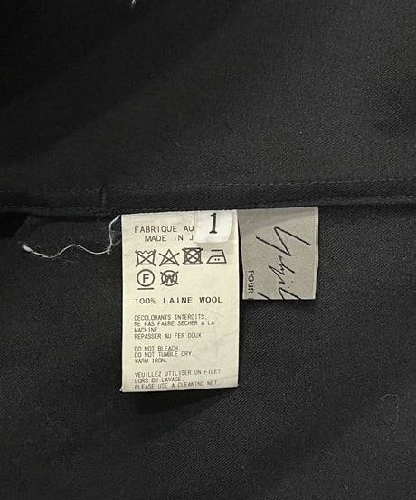 2017AW yohji yamamoto pour homme ロングブラウス（HK-B39-100）