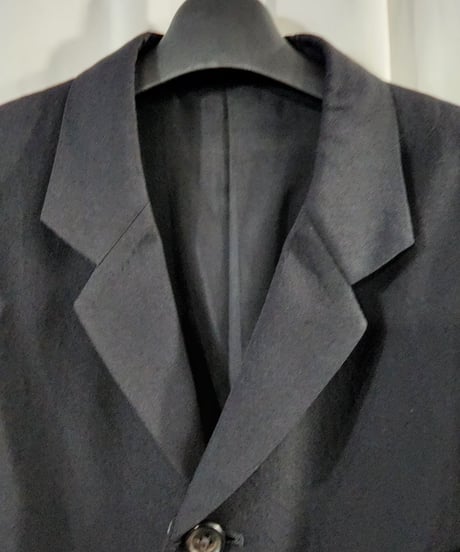 95AW yohji yamamoto pour homme  黒 4釦シンプルジャケット （HE-J81-199）
