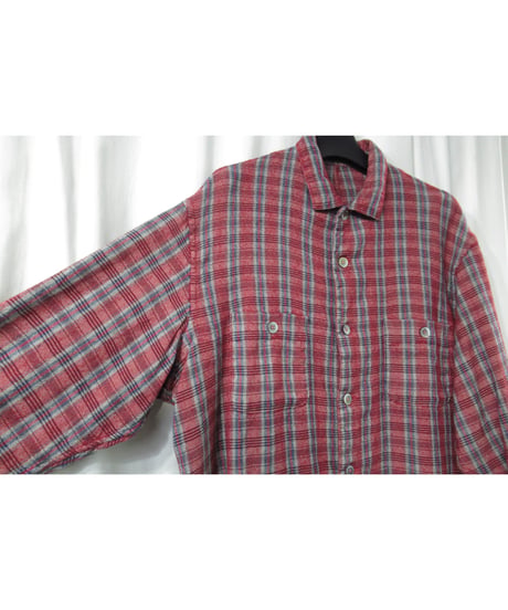 Y’s for men yohji yamamoto チェックデザインブラウス（MG-B17-118）