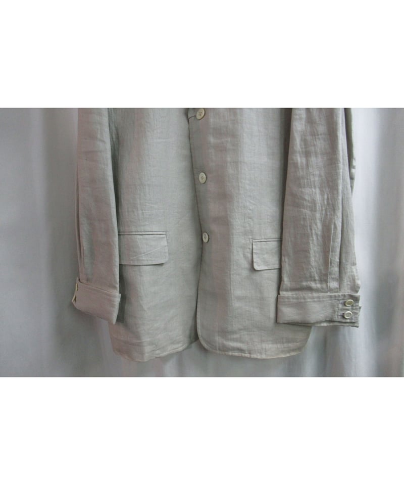 AD1988 COMME des GARCONS HOMME PLUS 麻 ダブルカフスデザイ AD1988 COMME des GARCONS HOMME PLUS 麻 ダブルカフスデザイ
