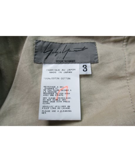 13aw yohji yamamoto pour homme チェックデザインセットアップ（HQ-J38-021/HQ-P26-021）