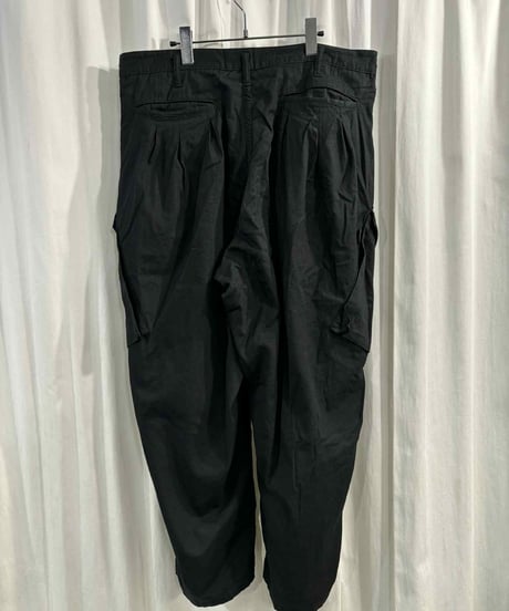 2023SS BLACK Scandal Yohji Yamamoto ミリタリーパンツ（HZ-P95-041）