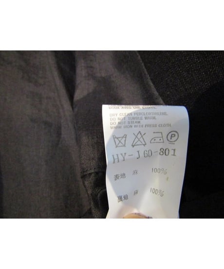 未使用 05ss yohji yamamoto pour homme 多釦デザインロングジャケット HY-J60-801