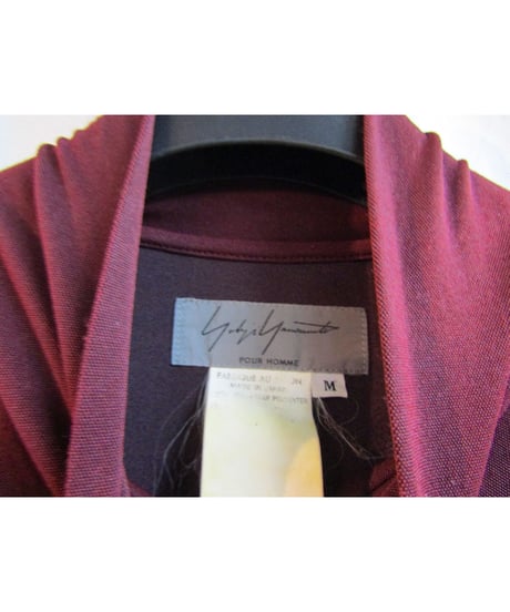96aw yohji yamamoto pour homme vintage ハイネックシンプルカットソー HG-T32-919