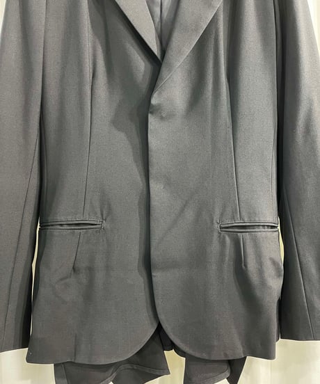 2019AW yohji yamamoto +NOIR バックフリルジャケット（NC-J16-132）