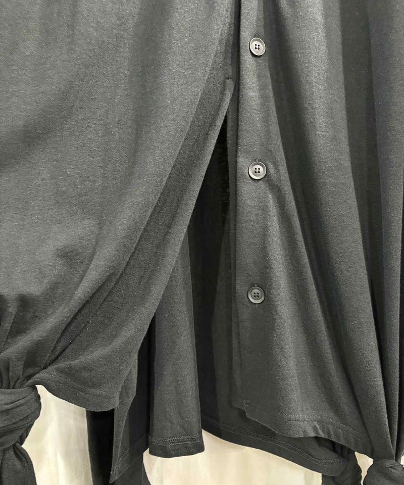 未使用 2024SS yohji yamamoto pour homme フードロングカーディ