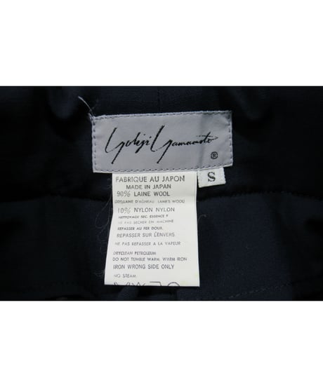 80’s yohji yamamoto femme vintage 紺 デザインジョッパーズパンツ