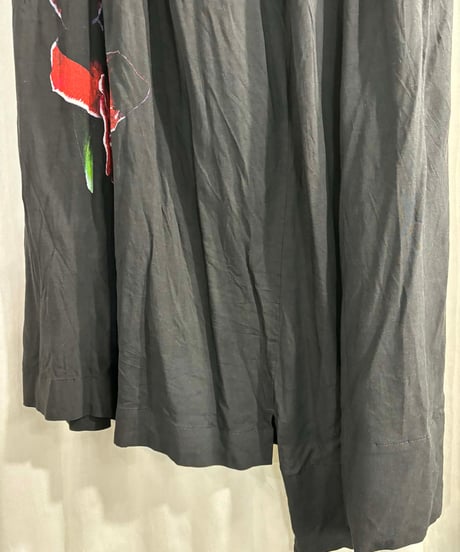 S'YTE yohji yamamoto 花柄レーヨンスカート（UY-S02-201）