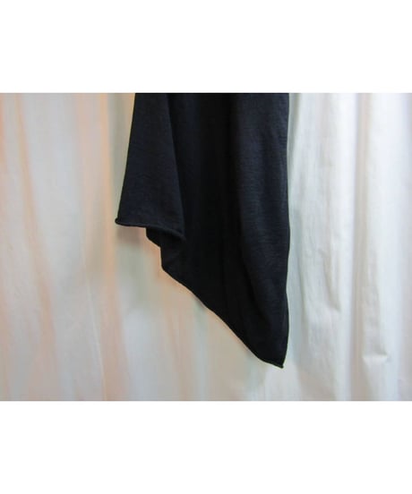 Y's yohji yamamoto 紺 ラップデザインアシメトリースカート YV-T56-169