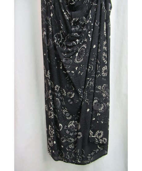 90’s yohji yamamoto femme vintage 花柄プリントデザインワンピース  FZ-D83-237