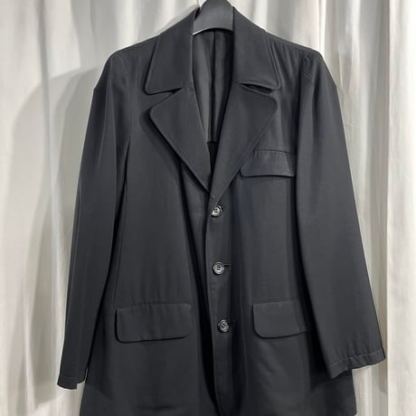 Y's Yohji Yamamoto 3釦デザインジャケット L ブラック Y's for men yohji yamamoto 3釦デザインジャケット（MK-J07-1