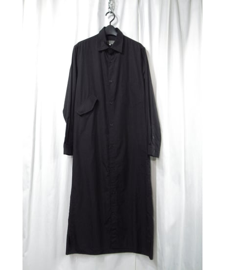 19ss yohji yamamoto pour homme ポケットデザイン ロングブラウス（HH-B49-020）