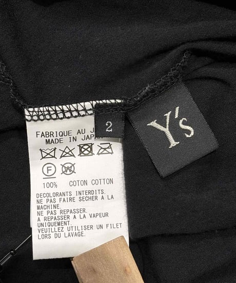 Y's yohji yamamoto ノースリーブカットソー（YZ-T24-071）