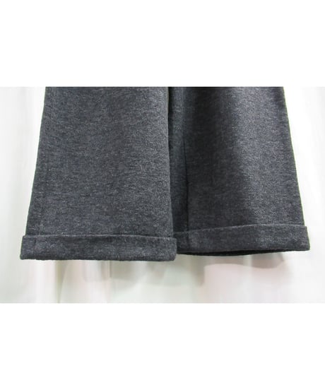 98aw yohji yamamoto pour homme vintage グレー シンプルワイドパンツ（HY-T58-980）