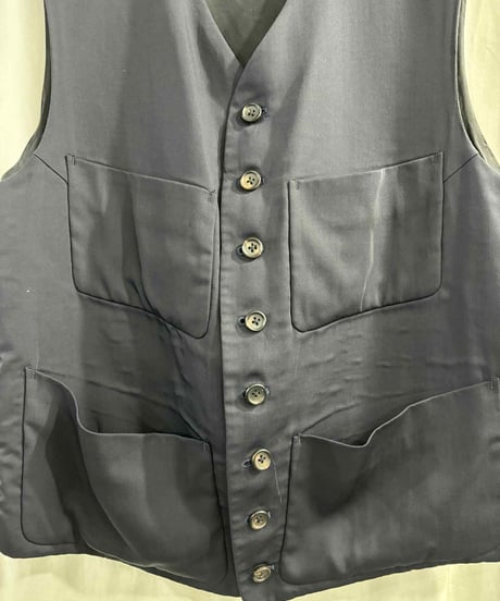 難あり 1980's yohji yamamoto pour homme vintage 丸文字ロゴ ベスト（H-V-192xxx）