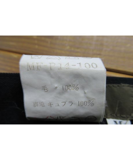 90's Y's for men yohji yamamoto vintage バックパチポケットデザイン テーパードパンツ（MF-P14-100）
