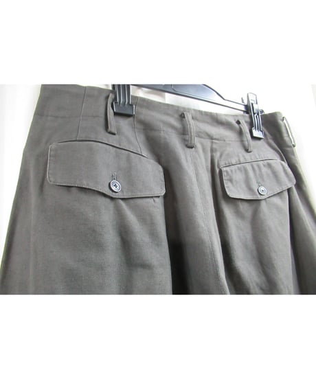 18ss yohji yamamoto pour homme バイカラー バルーンパンツ（HW-P09-801）