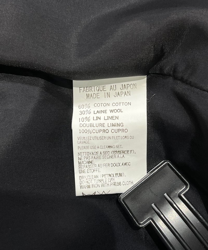 2008AW yohji yamamoto femme スナップ釦コート(FE-C11-150 2008AW yohji yamamoto femme スナップ釦コート(FE-C11-150