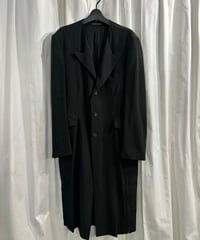 2022AW yohji yamamoto pour homme 2重襟デザインロングジャケッ