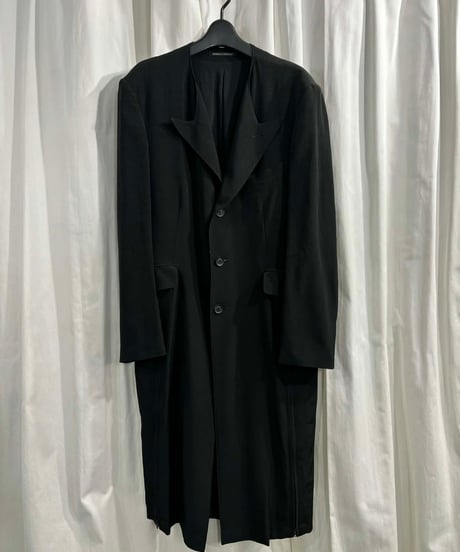 2020SS yohji yamamoto pour homme ファスナーロングジャケット（HN-J16-500）