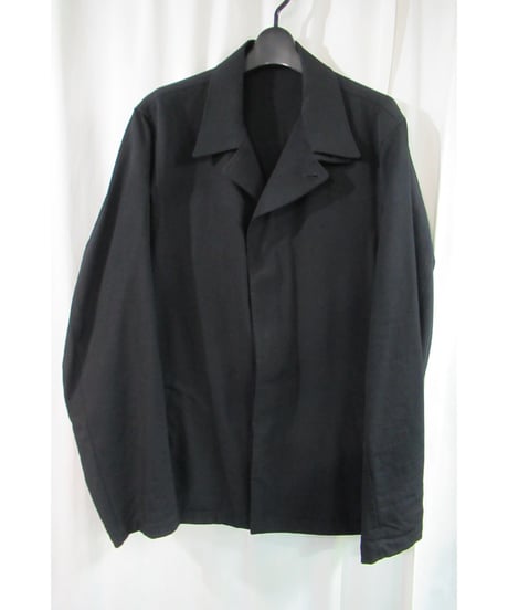 19ss yohji yamamoto pour homme フライフロント シンプルブルゾン size 2 HH-Y03-100