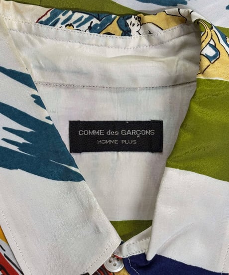 1990 COMME des GARCONS HOMME PLUS レ－ヨンブラウス（PB110150）