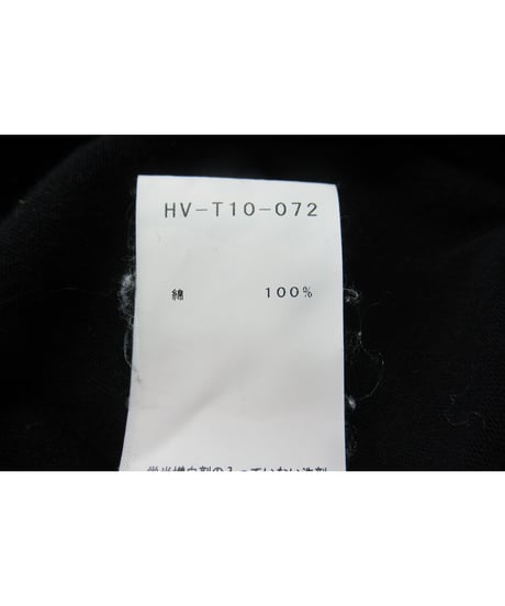 18aw yohji yamamoto POUR HOMME プリントデザイン 長袖ロングカットソー （HV-T10-072）