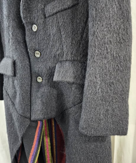 美品1995aw yohji yamamoto femme M's collection  vintage レイヤードロングジャケット (FE-J20-121)