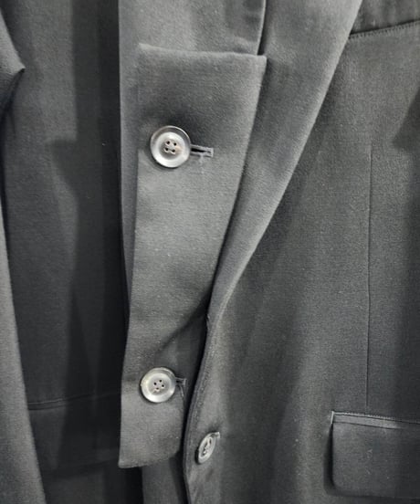 2017aw yohji yamamoto pour homme レザー襟デザインジャケット (HK-J24-108)
