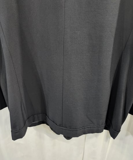 1994AW yohji yamamoto pour homme 黒 vintage デザイン3釦 ジャケット （HV-J82-174）