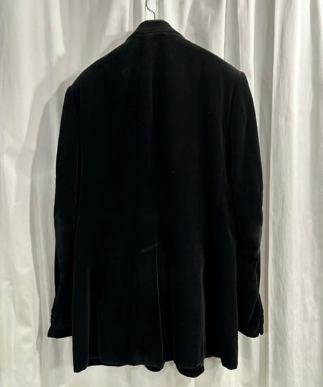2003AW yohji yamamoto pour homme ベルベットジャケット（HU-J53-027）