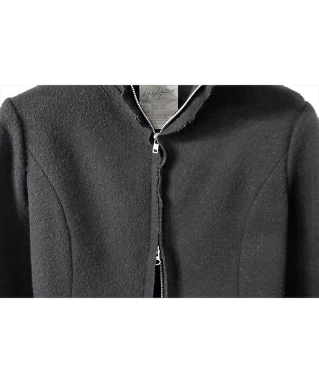 04aw yohji yamamoto femme アシメトリー デザインショートジャケット FJ-J30-109