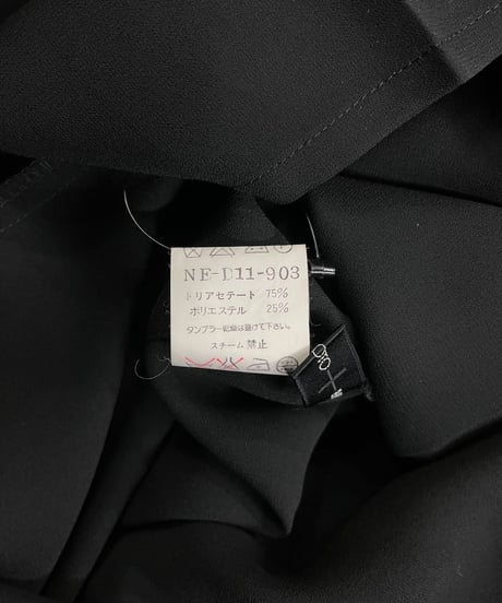 1995AW yohji yamamot +NOIR ノースリーブデザインワンピース（NE-D11-903）