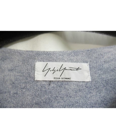 13ss yohji yamamoto pour homme 変形デザインロングニット HX-K03-079